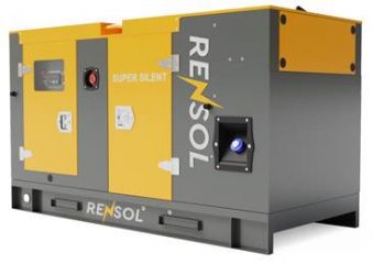 Дизельный генератор Rensol RW138HC в кожухе