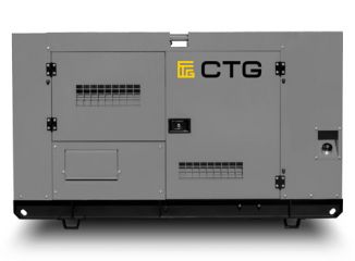 Дизельный генератор CTG 660P в кожухе с АВР