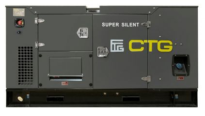 Дизельный генератор CTG 1250SD в кожухе с АВР