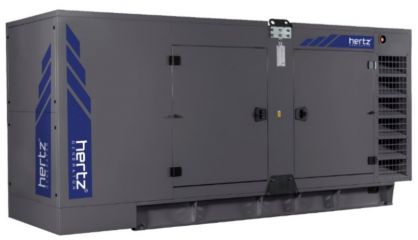 Дизельный генератор Hertz HG 902 PC в кожухе с АВР